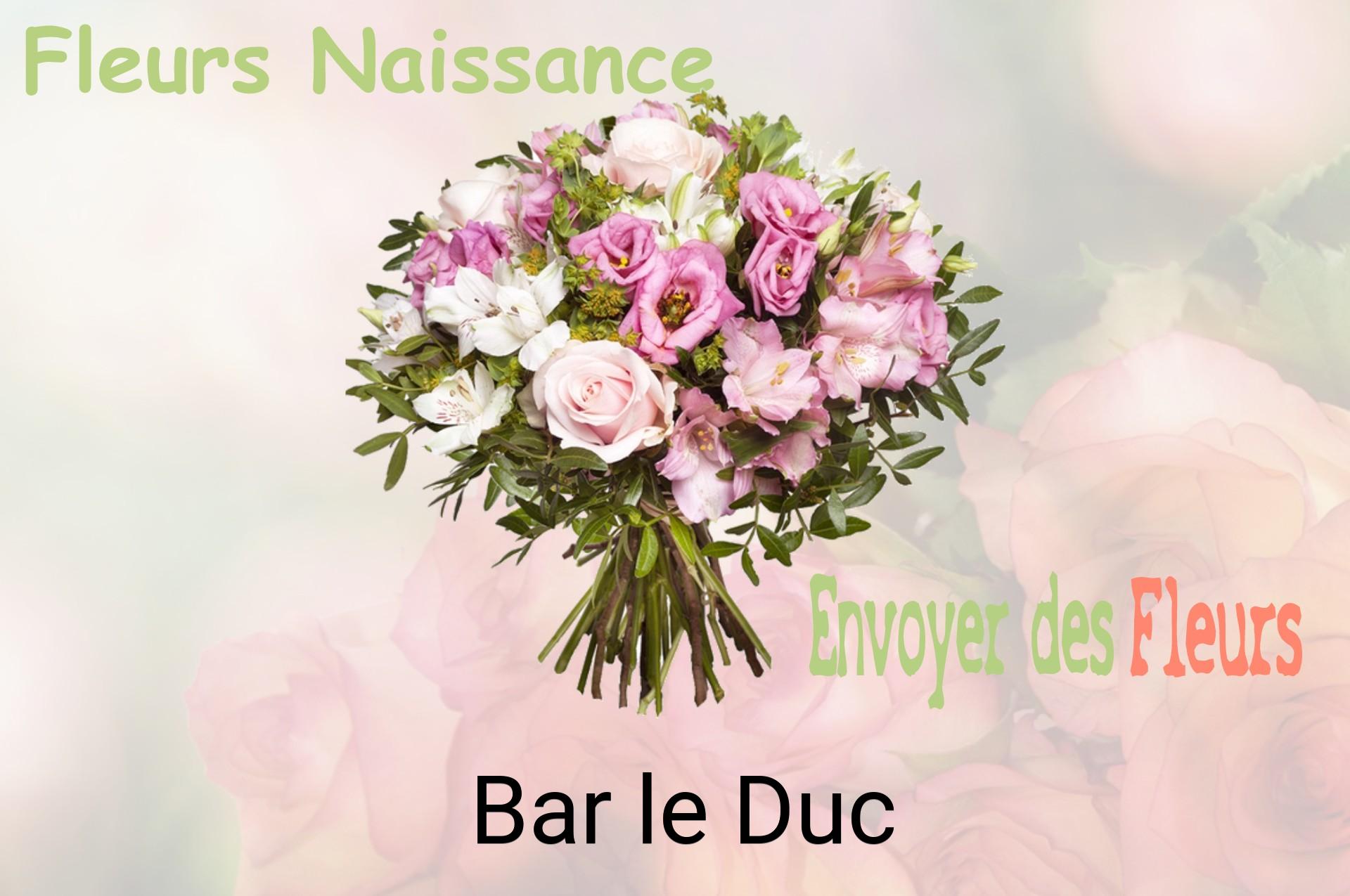 Bouquet de fleurs de naissance livré à Bar-le-Duc